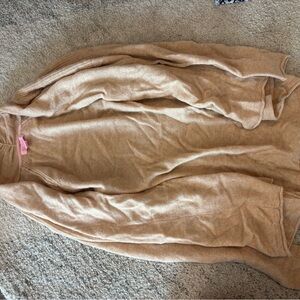 Lilly Pulitzer Tan Knit Cardigan Sweater